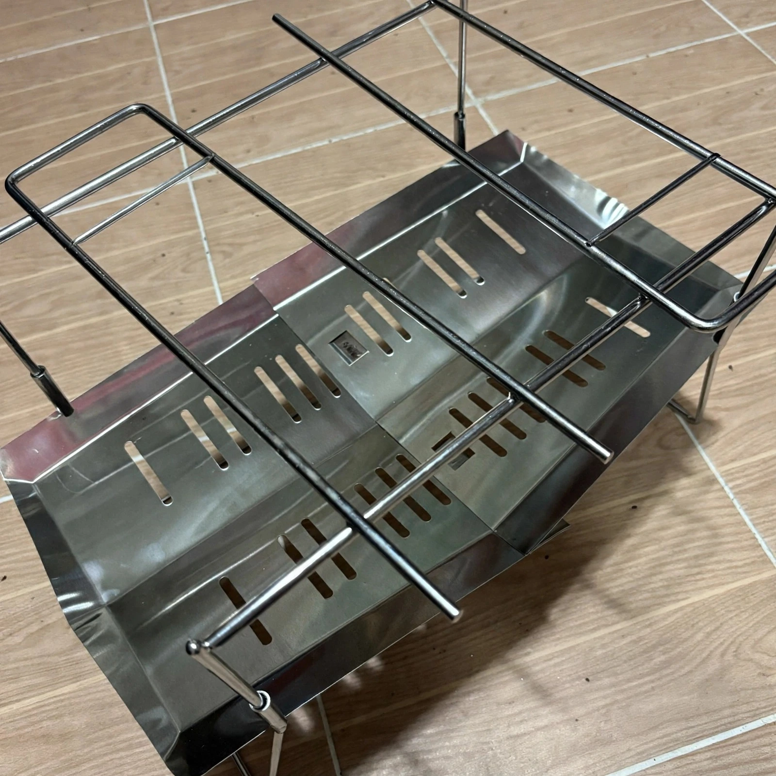도쿄캠프 화로대 바베큐 그릴 불멍 접이식 경량 화로 백패킹 실제 상품 이미지