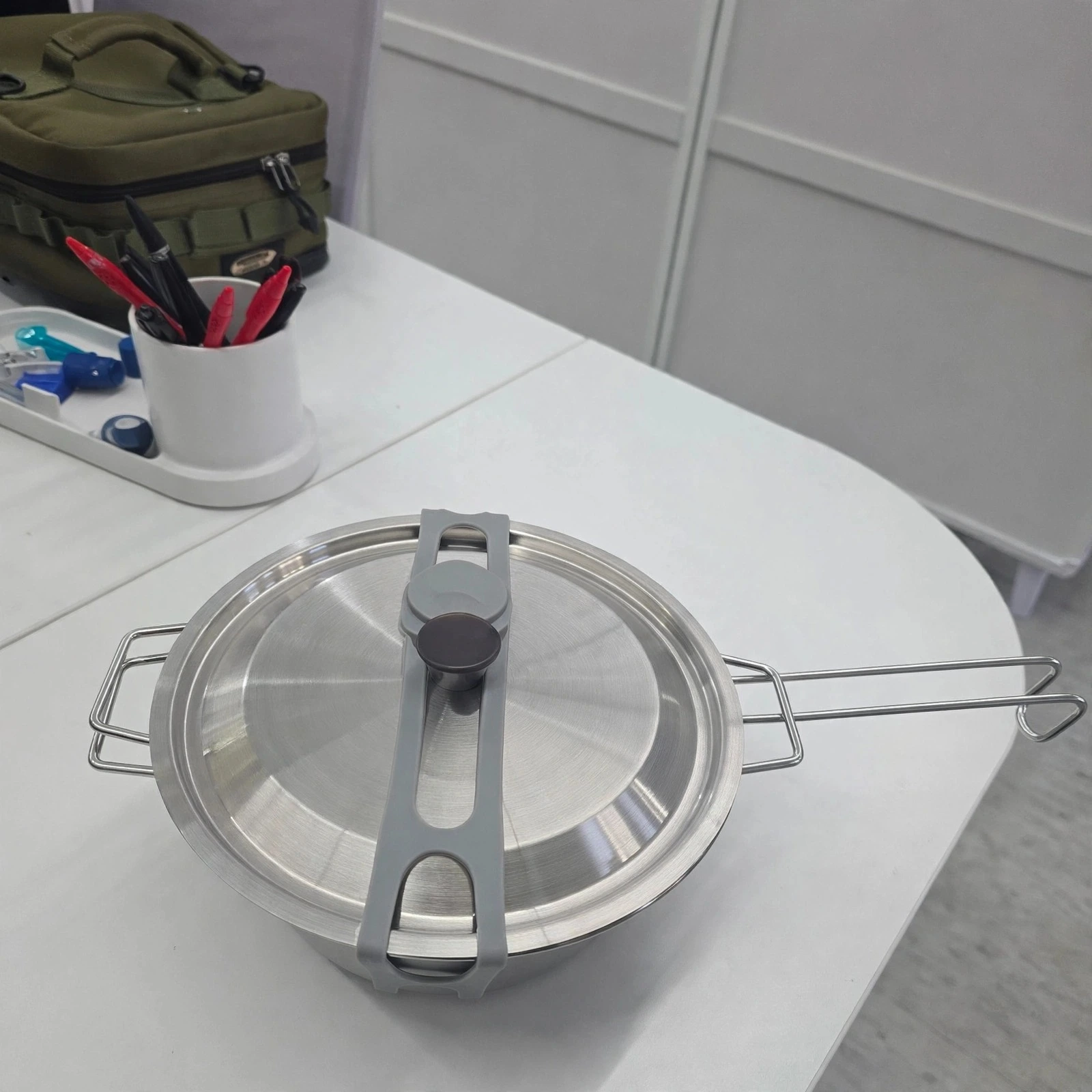 키녹스 캠핑 빅 시에라 컵 1800ml 스텐 냄비 실제 상품 이미지